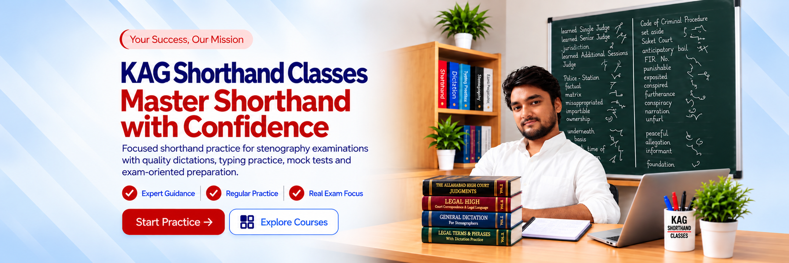 KAG Shorthand Classes